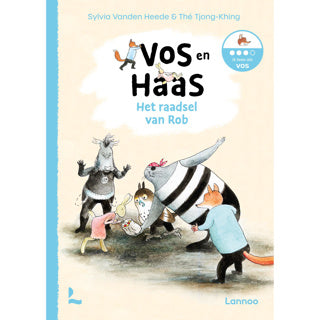 Boek vos en haas het raadsel van rob
