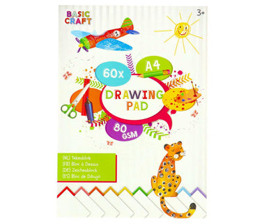 Creative craft group tekenblok a4 60 vellen, 80 gsm