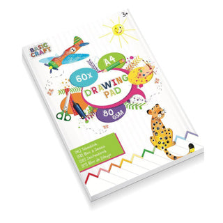 Creative craft group tekenblok a4 60 vellen, 80 gsm