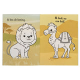 Glitter-, Kleur- en Stickerboek - Dieren