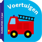 Boek duimelotje voertuigen