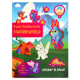 Luxe stickerboek met glitterstickers dieren