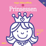 Boek kleurblok prinsessen dikke lijnen