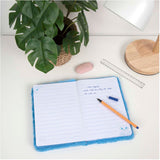 Undercover stitch plush notepad a5