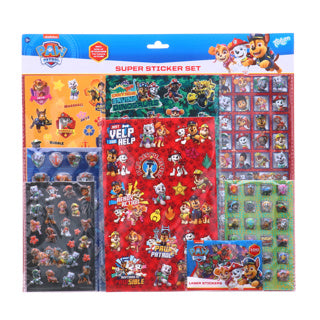 Super sticker set paw patrol