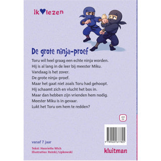 Uitgeverij kluitman de grote ninja proef - avi-e4