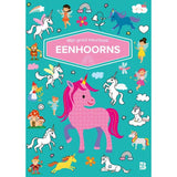 Boek groot kleurboek eenhoorns