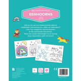 Boek groot kleurboek eenhoorns