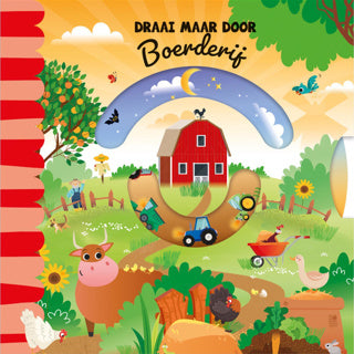 Boek draai maar door boerderij