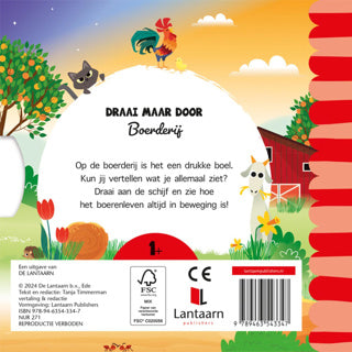 Boek draai maar door boerderij