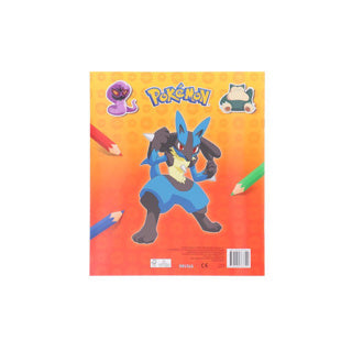 Deltas pokemon sticker parade kleur- en stickerboek