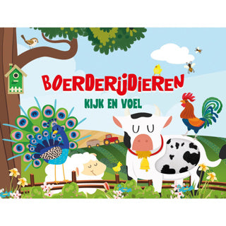 Boek kijk en voel boerderijdieren