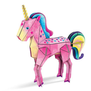Rebo publishers sassi 3d puzzel + boekje unicorn