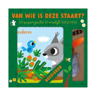 Boek babyboekje van wie is deze staart