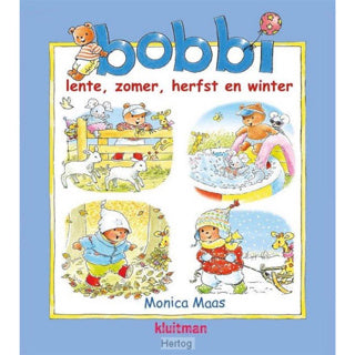 Uitgeverij kluitman bobbi lente, zomer, herfst en winter