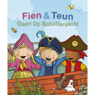 Boek fien teun gaan op schattenjacht