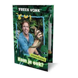 Uitnodigingen freek vonk