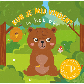 Boek kun je mij vinden in het bos+ memoryspel