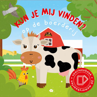 Boek kun je mij vinden op de boerderij + memoryspel