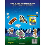 Boek dog man stickerboek