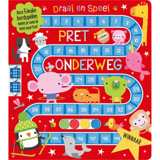 Boek pret onderweg