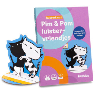 Centraal boekhuis luistervriendjes pim pomp luisterkaartjes