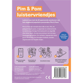 Centraal boekhuis luistervriendjes pim pomp luisterkaartjes