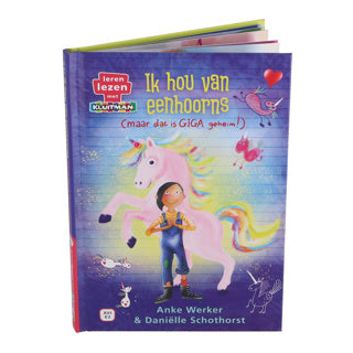 Kluitman ik hou van eenhoorns (maar dat is een giga geheim! ) avi e3 - kinderboek