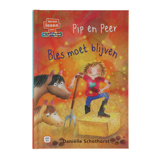 Uitgeverij kluitman pip en peer: bles moet blijven (avi-e3)