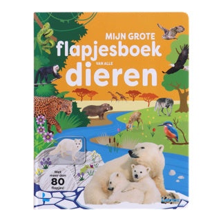 Boek mijn grote flapjesboek van alle dieren