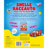 Boek geluidenboek snelle raceauto