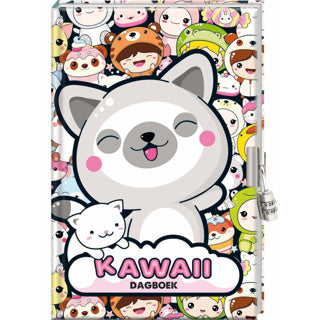 Imp kawaii dagboek met slot