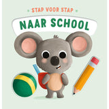 Boek kartonboek naar school
