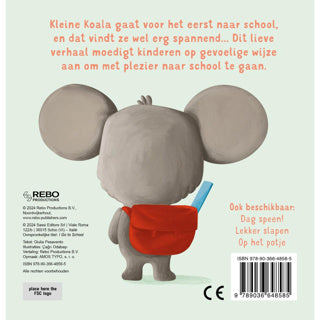 Boek kartonboek naar school