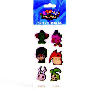 Stickers digimon 3d