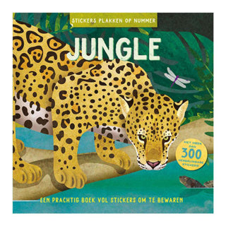 Boekstickers op nummer jungle