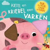 Boek kietel en kriebel een varken