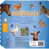 Boek geluidenboek boerderij