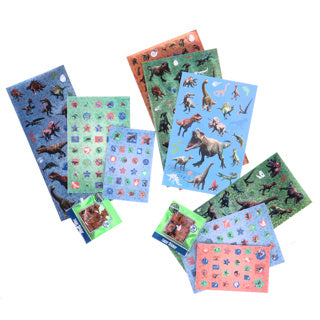 Stickerset dinosaurus 500-delig