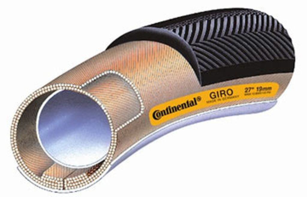 Continental Giro Tubular Tire - Race 700x22C Zwart