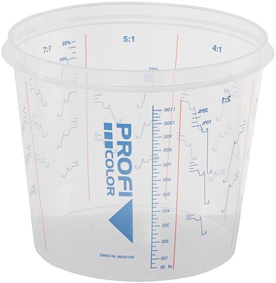 Profi color verf-mengbeker mixing cup 1400ml