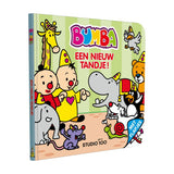 Studio 100 bumba kartonboek met flapjes: een nieuw tandje