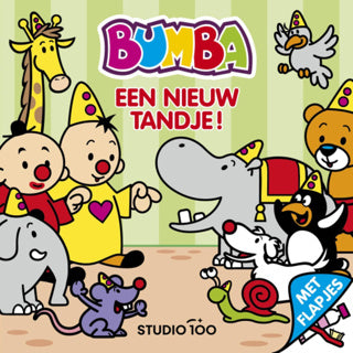 Studio 100 bumba kartonboek met flapjes: een nieuw tandje