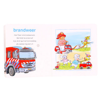 Uitgeverij kluitman bobbi en de voertuigen geluidenboek