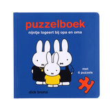 Nijntje boek puzzel, logeert bij opa en oma
