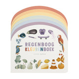 Boek little dutch regenboog kleurenboek karton