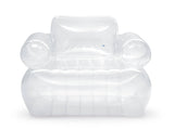 Intex Opblaasbare fauteuil transparant