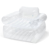 Intex Opblaasbare fauteuil transparant