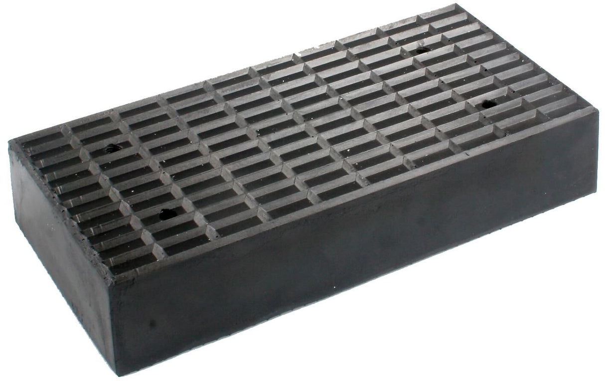 Busching rubber blok rubber pad 200x100x40mm uni for lifting platforms