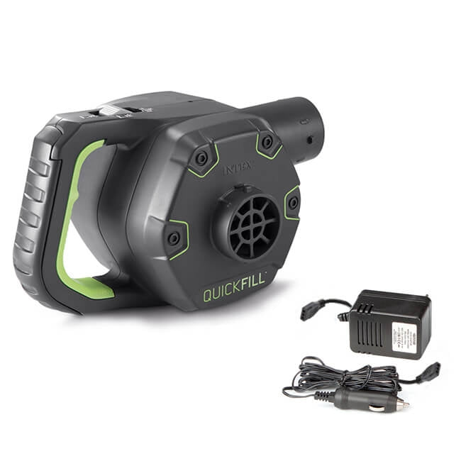 Intex oplaadbare opblaaspomp 12V 230 V